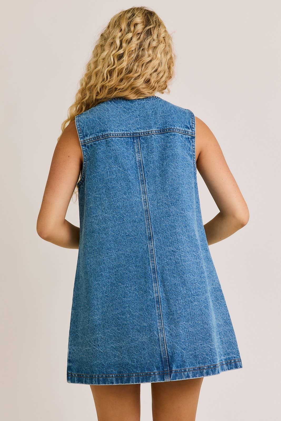 Denim Mini Dress