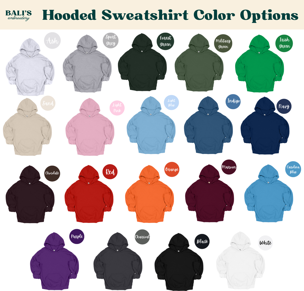 Custom Embroidered Varsity Crewneck: Sand / L / Sweatshirt