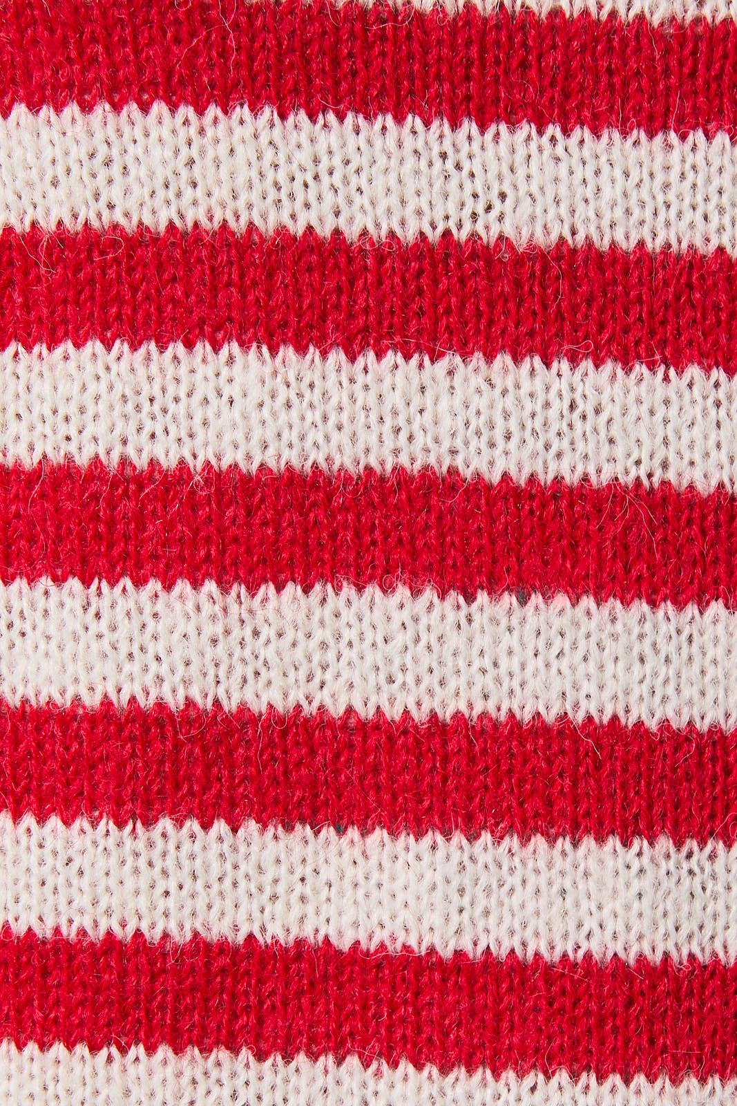 Sleeveless Red / White Stripe Tank