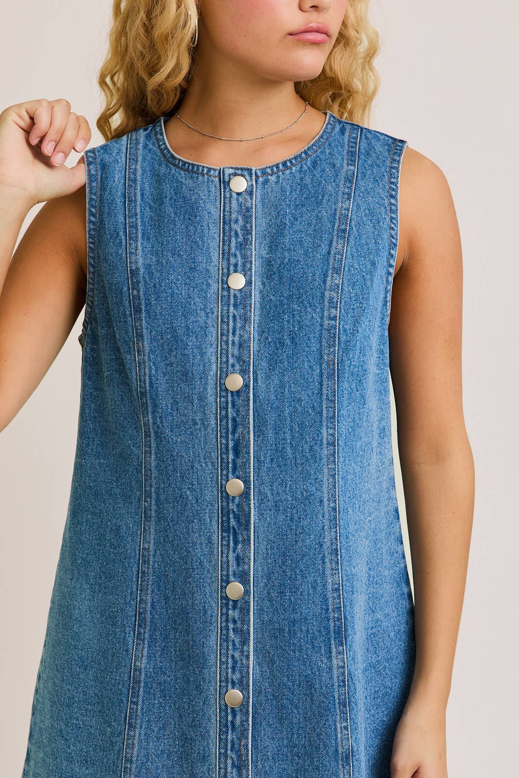 Denim Mini Dress