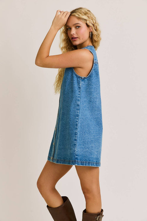 Denim Mini Dress